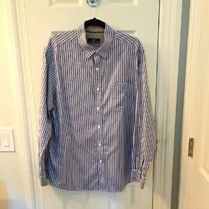 Hart Schaffner Marx Men's Striped Button Down Size XL (0816)